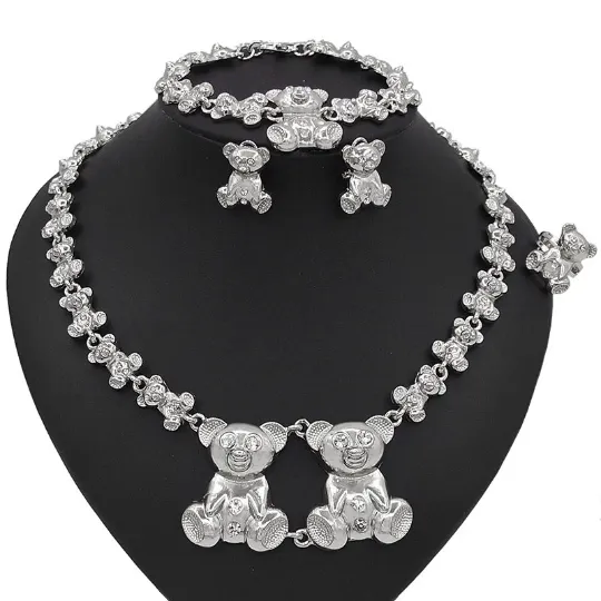 Jewelvers Earrings XO Teddy Jewelry Set Jewelvers Earrings XO Teddy Jewelry Set