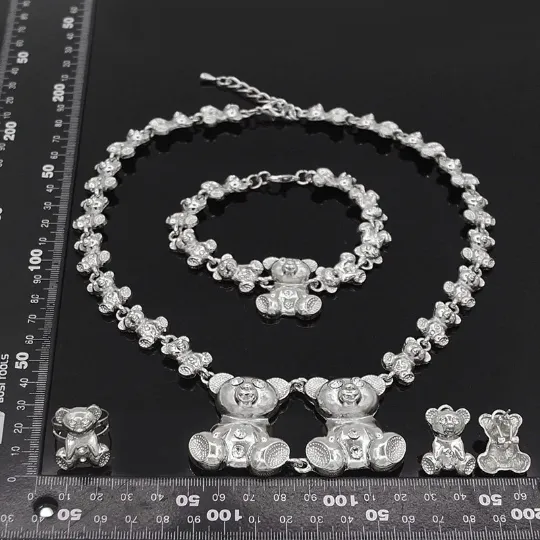 Jewelvers Earrings XO Teddy Jewelry Set Jewelvers Earrings XO Teddy Jewelry Set