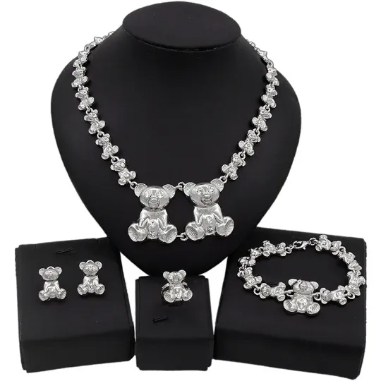 Jewelvers Earrings XO Teddy Jewelry Set Jewelvers Earrings XO Teddy Jewelry Set