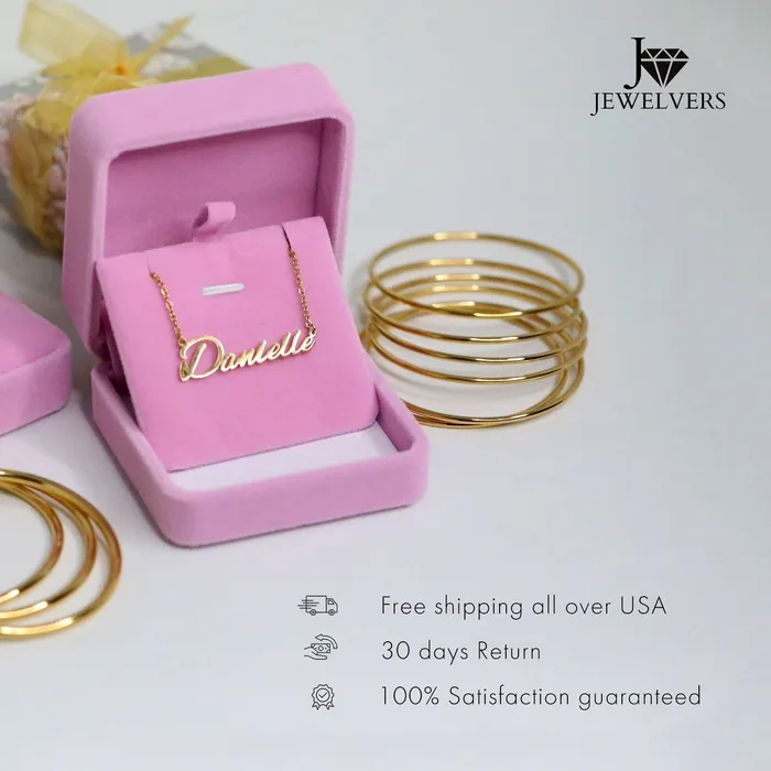 Jewelvers Necklaces 18k GoldFilled Heart Pendant Necklace