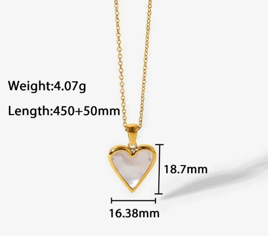 Jewelvers Necklaces 18K GoldFilled Shell Necklace Jewelvers Necklaces 18K GoldFilled Shell Necklace