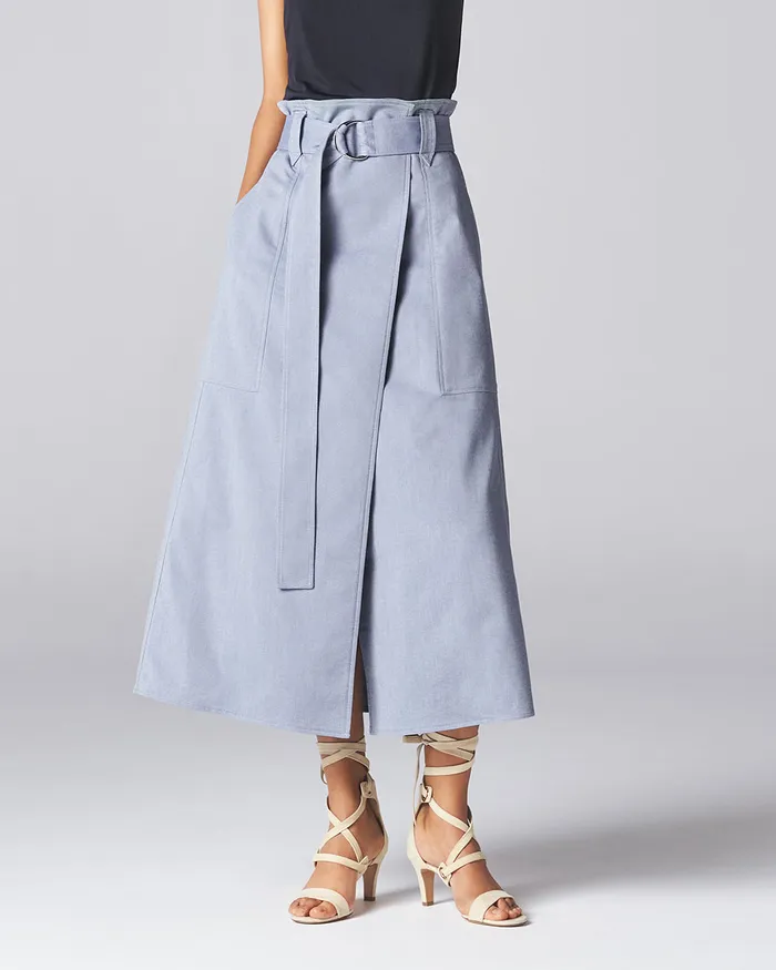Light Indigo Kyoto Skirt ADEAM Necklaces