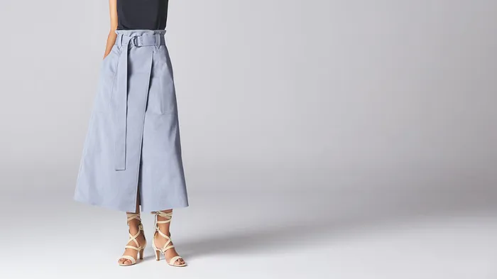Light Indigo Kyoto Skirt ADEAM Necklaces Light Indigo Kyoto Skirt ADEAM Necklaces