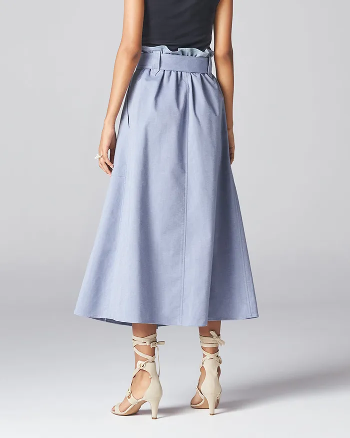 Light Indigo Kyoto Skirt ADEAM Necklaces Light Indigo Kyoto Skirt ADEAM Necklaces