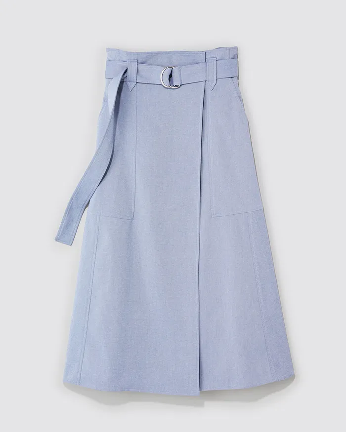 Light Indigo Kyoto Skirt ADEAM Necklaces Light Indigo Kyoto Skirt ADEAM Necklaces