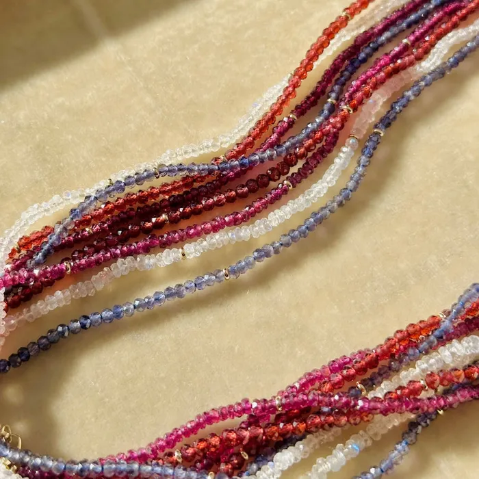 Lil Nice Things Tutti Frutti Gemstone Necklace Necklaces