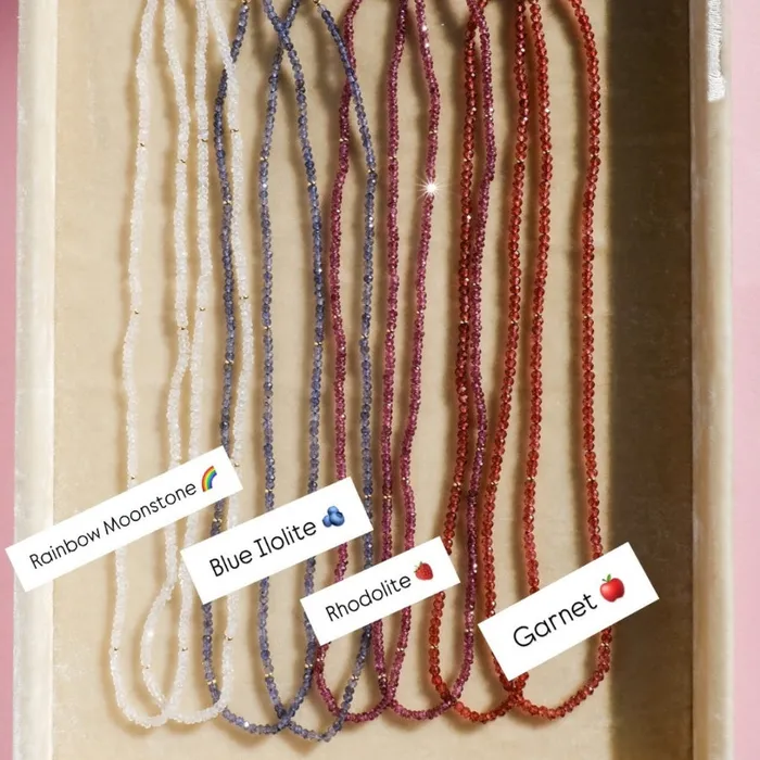 Lil Nice Things Tutti Frutti Gemstone Necklace Necklaces