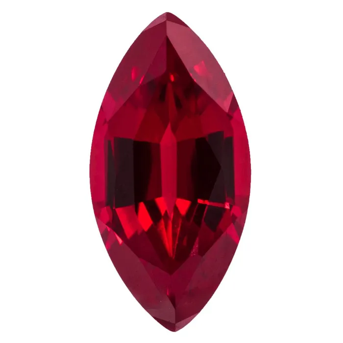 Marquise Chatham LabGrown Ruby Gems Chatham Earrings