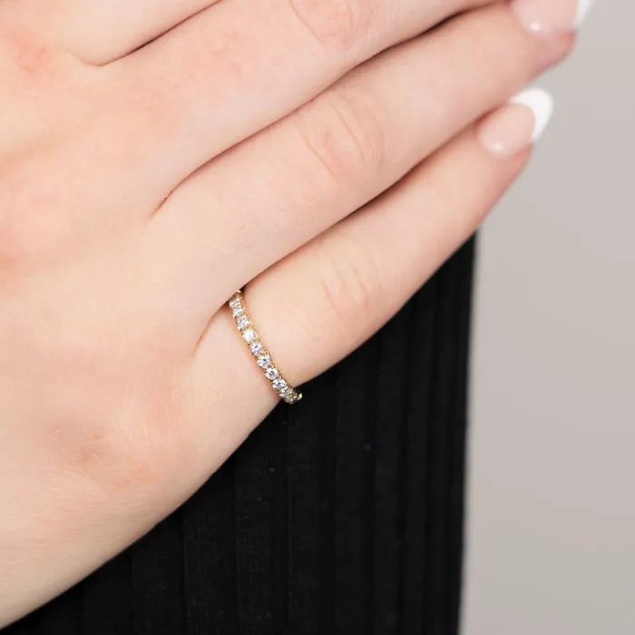 Michael Werdiger PreOwned Michael Werdiger Diamond Eternity Band Rings