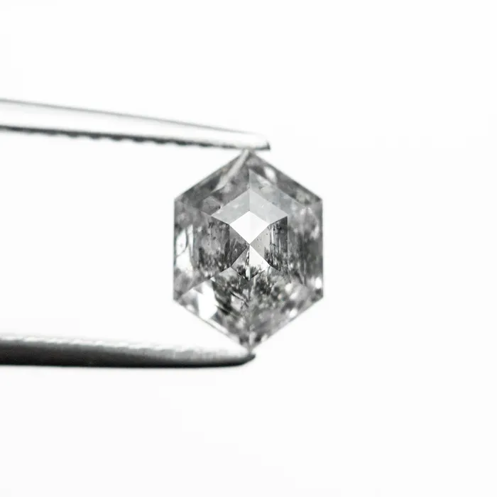 Misfit Diamonds Rings 129ct 787x581x386mm Hexagon Step Cut 2487401