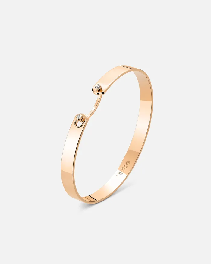 Monday Morning GM Mood Bangle in Rose Gold Mood Bracelets