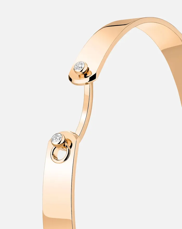 Monday Morning GM Mood Bangle in Rose Gold Mood Bracelets
