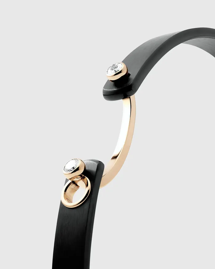 Mood Bracelets Midnight In Manhattan Mood Bangle in Yellow Gold