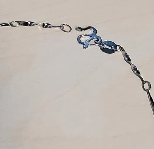 N1617 Silver Dainty Decorated Rhinestone Necklace with FREE Earrings POLLY Necklaces