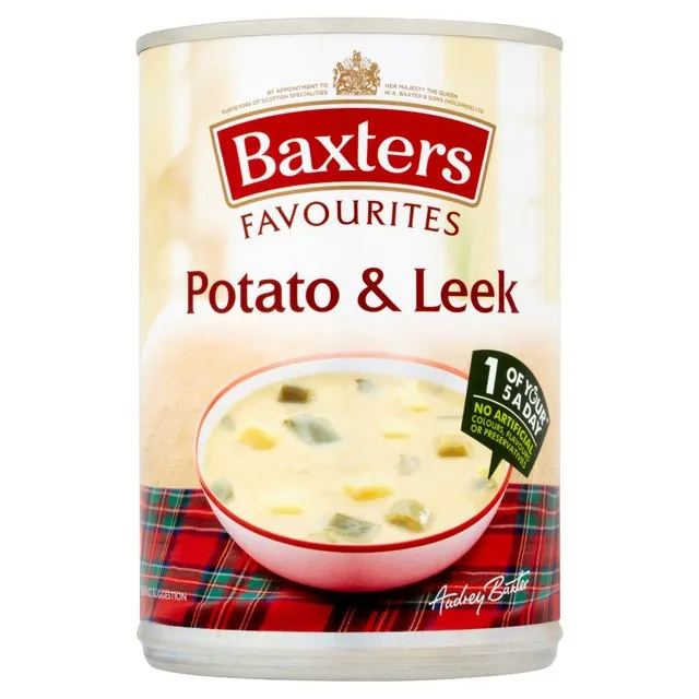Necklaces Baxters Favourites Potato and Leek Soup Ramsden International