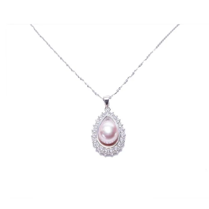 Necklaces Elegant Freshwater Pearl Necklace WN00026 Pearly Lustre