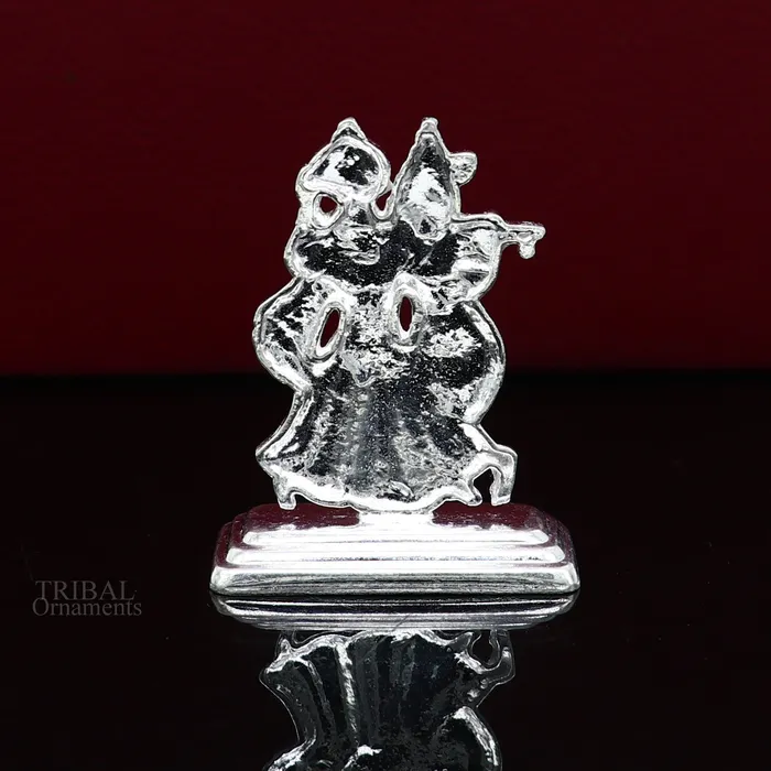 Necklaces Hindu idol Radha krishna tiny statue amazing Rasleela dancing krishna and Radha lord krishna figurine love article to gift her art491 TRIBAL ORNAMENTS