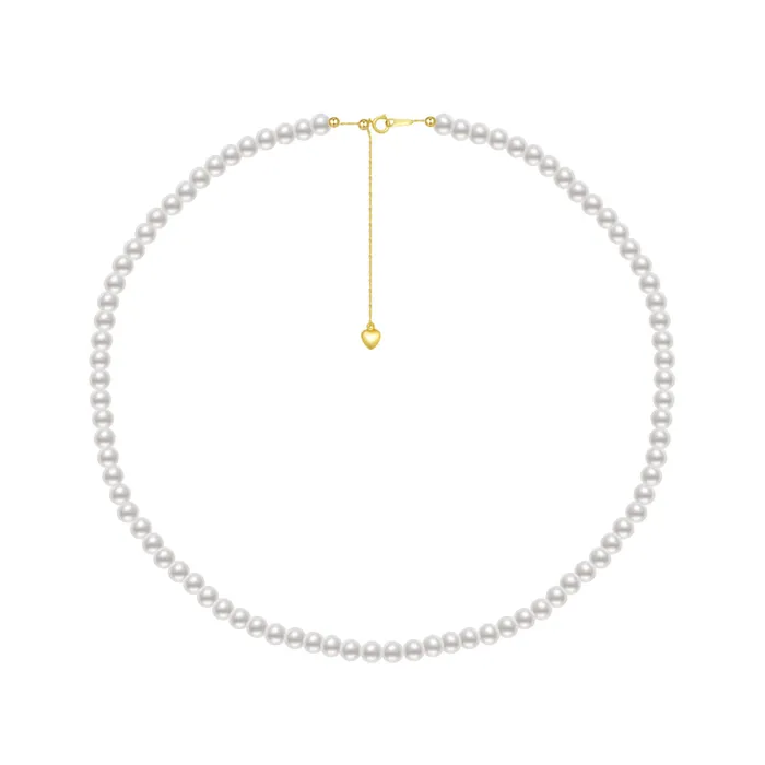 Necklaces Pearly Lustre 18k Gold Top Lustre Akoya Pearl Necklace KN00219 Necklaces Pearly Lustre 18k Gold Top Lustre Akoya Pearl Necklace KN00219