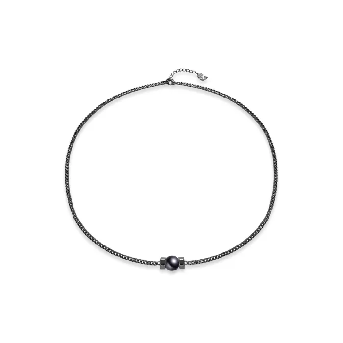 Necklaces Pearly Lustre Tahitian Pearl Necklace WN00529 HEXAGON