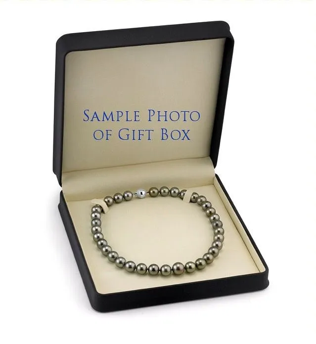 Necklaces spt SilverySteel Tahitian True Round Pearl Necklace 150160mm