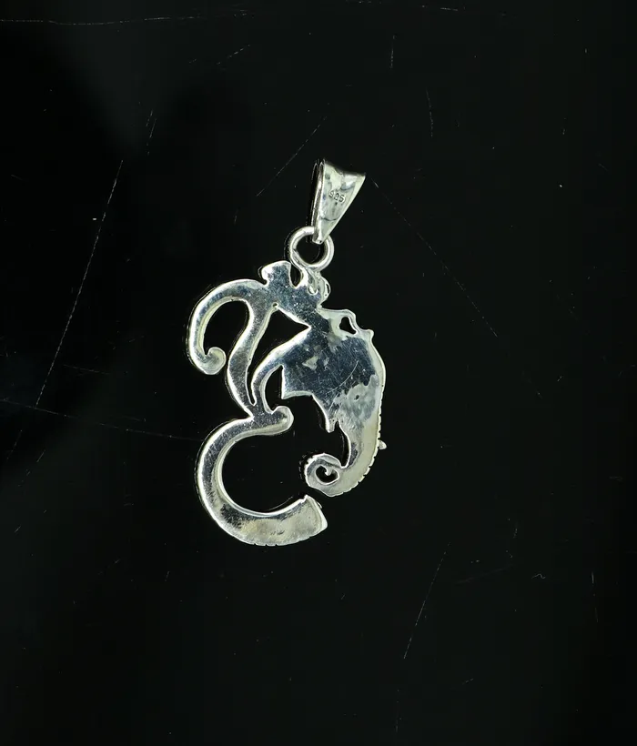 Necklaces Stunning 925 sterling silver handmade vintage design aum Ganesha pendant amazing stylish unisex pendant locket personalized jewelry ssp471 TRIBAL ORNAMENTS