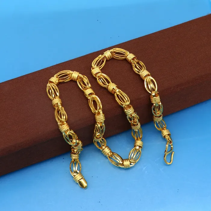 Necklaces TRIBAL ORNAMENTS Hallmarked 22kt 22ct yellow gold handmade certified gold byzantine luxury gifting chain necklace all sized mens chain necklace gch582 Necklaces TRIBAL ORNAMENTS Hallmarked 22kt 22ct yellow gold handmade certified gold byzantine luxury gifting chain necklace all sized mens chain necklace gch582