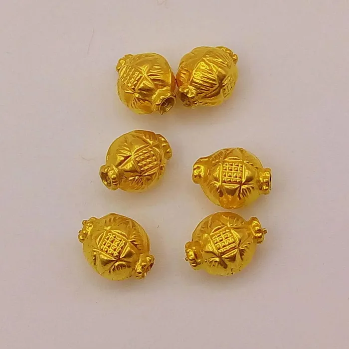 Necklaces TRIBAL ORNAMENTS Vintage antique design handmade gorgeous lot 6 pieces 22kt yellow gold beads jewelry findings use to custom jewelry making ideas from india Necklaces TRIBAL ORNAMENTS Vintage antique design handmade gorgeous lot 6 pieces 22kt yellow gold beads jewelry findings use to custom jewelry making ideas from india