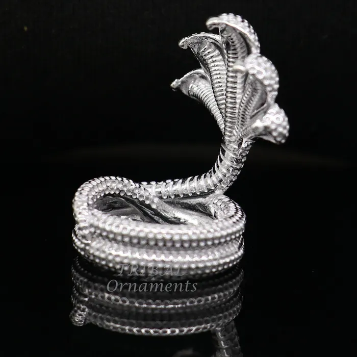 Necklaces TRIBALORNAMENT 925 sterling silver solid divine panchmukhi Sheshnag wonderful shiva snake amazing puja articles or utensils for home or temple art565