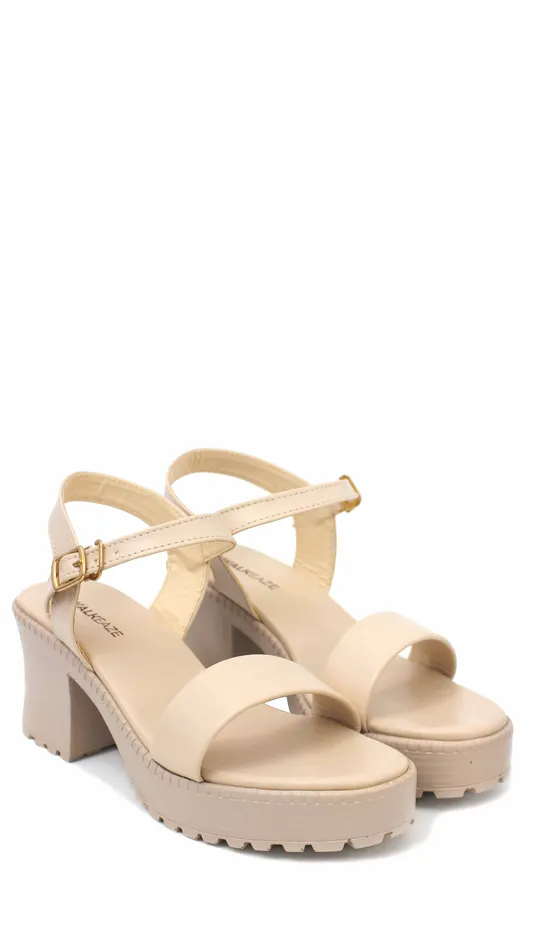 Necklaces Walkeaze Women Formal Block Heel 62861S