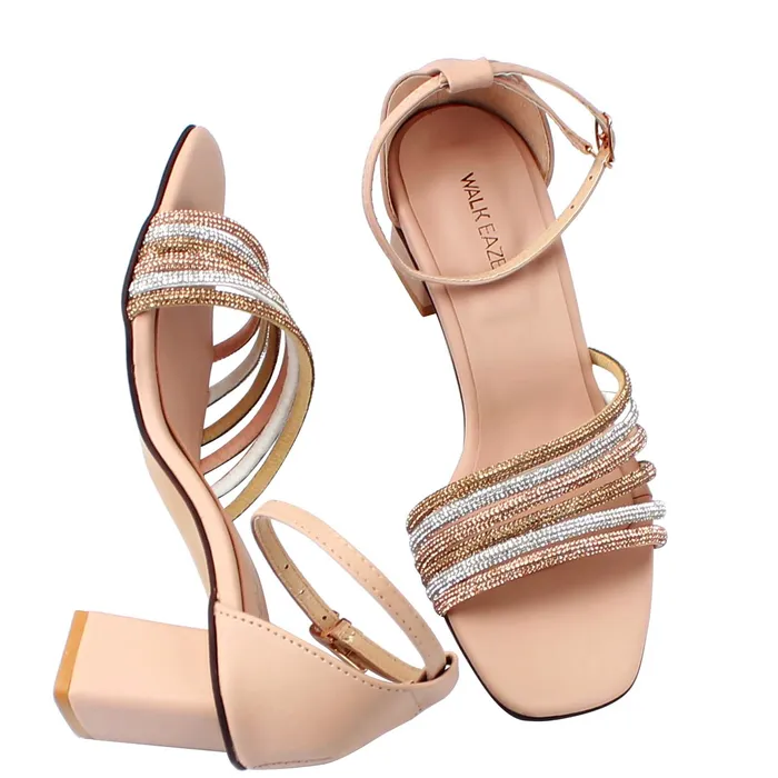 Necklaces Walkeaze Women Formal Block Heel 74841S