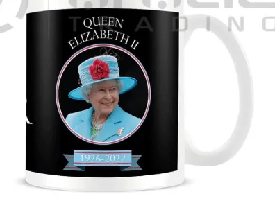 Oracle Trading Earrings Queen Elizabeth II Roundel Mug