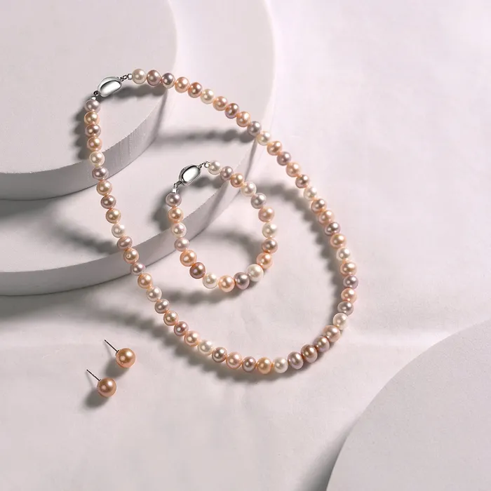 Pearly Lustre Bracelets Excellent Lustre Candy Freshwater Pearl Bracelet WB00174