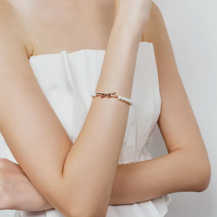 Pearly Lustre Bracelets Top Lustre Freshwater Pearl Bracelet WB00254 X Collection