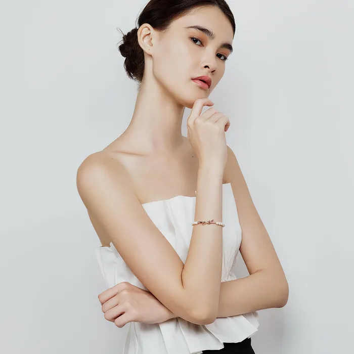 Pearly Lustre Bracelets Top Lustre Freshwater Pearl Bracelet WB00254 X Collection