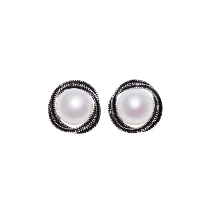 Pearly Lustre Earrings New Yorker Freshwater Pearl Earrings WE00188