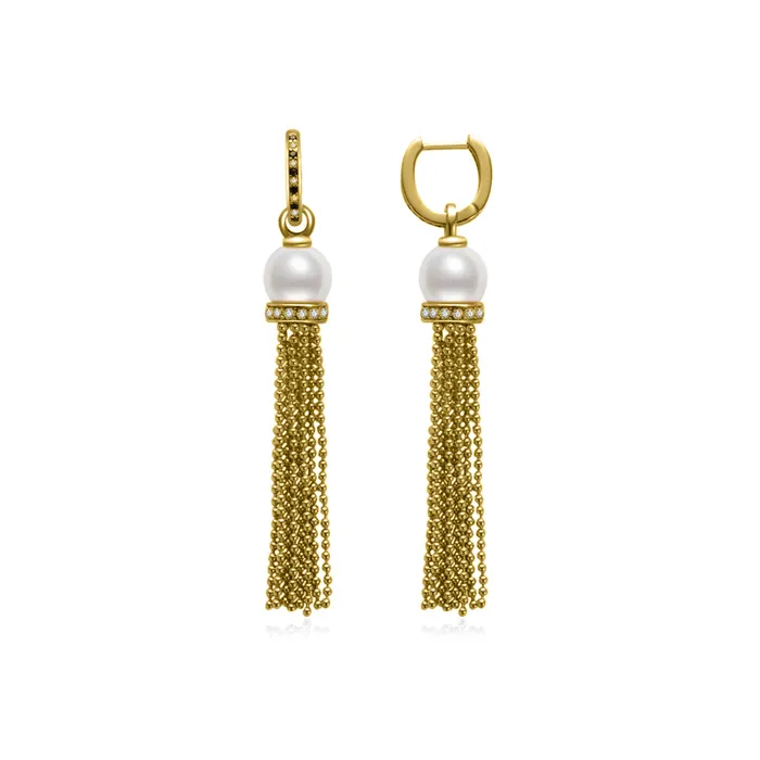 Pearly Lustre Earrings Top Lustre Freshwater Pearl Earrings WE00728 SAFARI