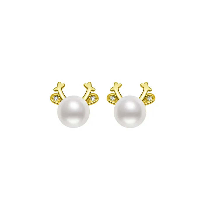 Pearly Lustre Earrings Wonderland Freshwater Pearl Earrings WE00134