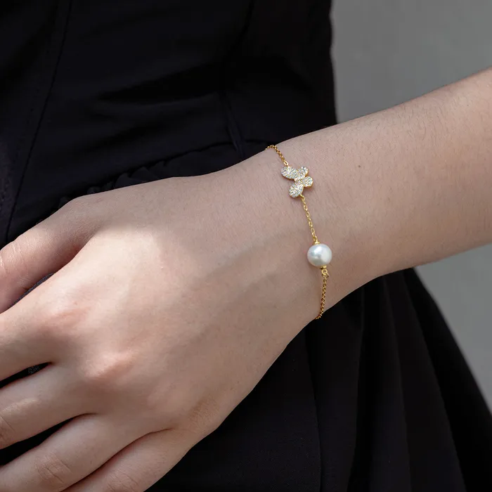 Pearly Lustre Elegant Freshwater Pearl Bracelet WB00033 Bracelets