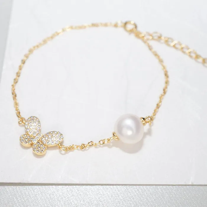 Pearly Lustre Elegant Freshwater Pearl Bracelet WB00033 Bracelets