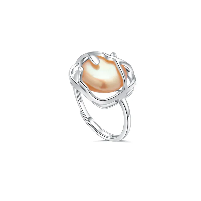 Pearly Lustre Freshwater Pearl Ring WR00233 Vista Rings