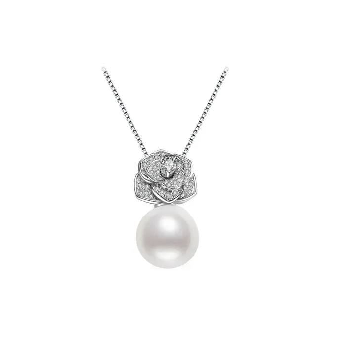 Pearly Lustre Necklaces Elegant Freshwater Pearl Necklace WN00419 GARDENS