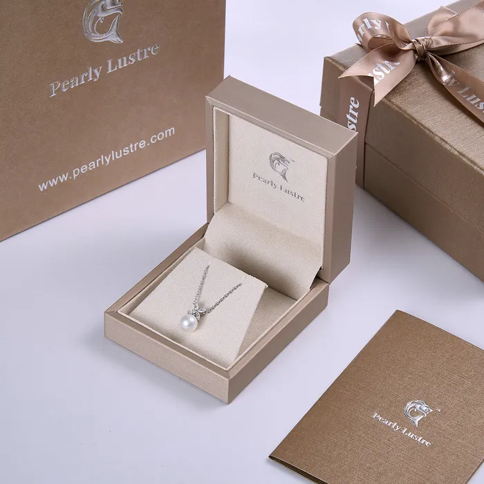 Pearly Lustre Necklaces Top Grade Freshwater Pearl Necklace WN00557 EVERLEAF