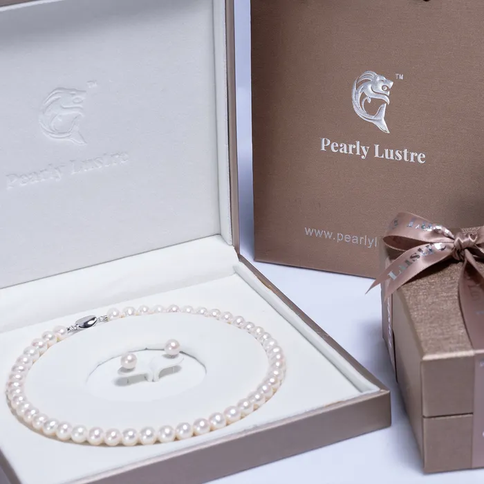 Pearly Lustre Necklaces Top Lustre White Freshwater Pearl Necklace WN00192