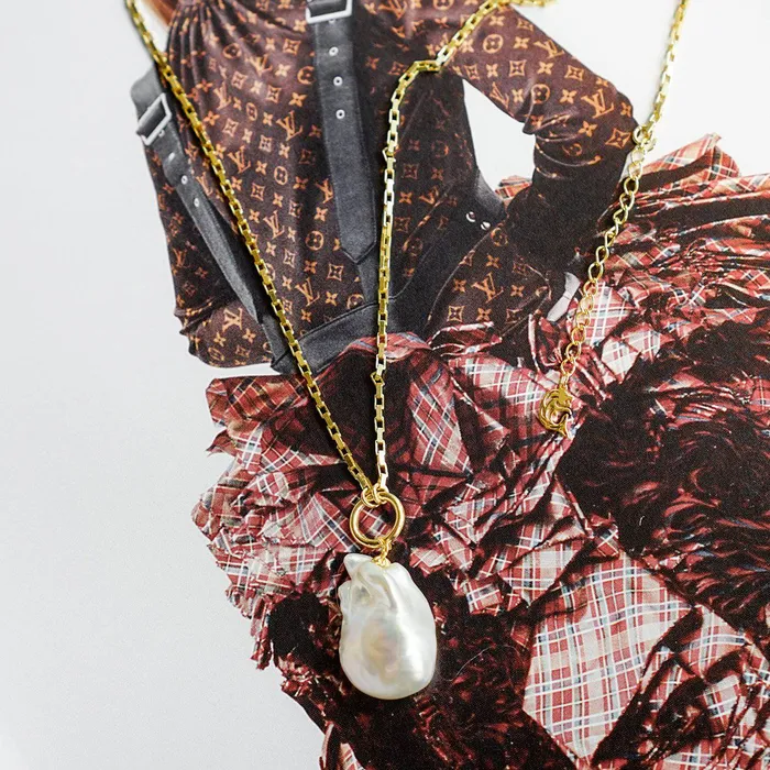 Pearly Lustre New Yorker Freshwater Pearl Necklace WN00134 Necklaces
