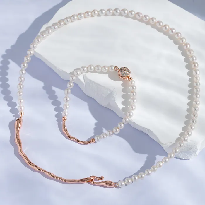 Pearly Lustre Top Grade Freshwater Pearl Bracelet WB00194 FLUID Bracelets