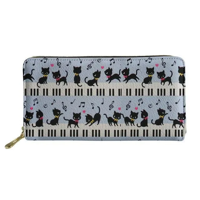 Piano Cat Wallet FORUDESIGNS WORKGROUP store Necklaces