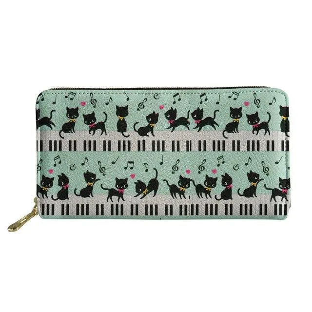 Piano Cat Wallet FORUDESIGNS WORKGROUP store Necklaces