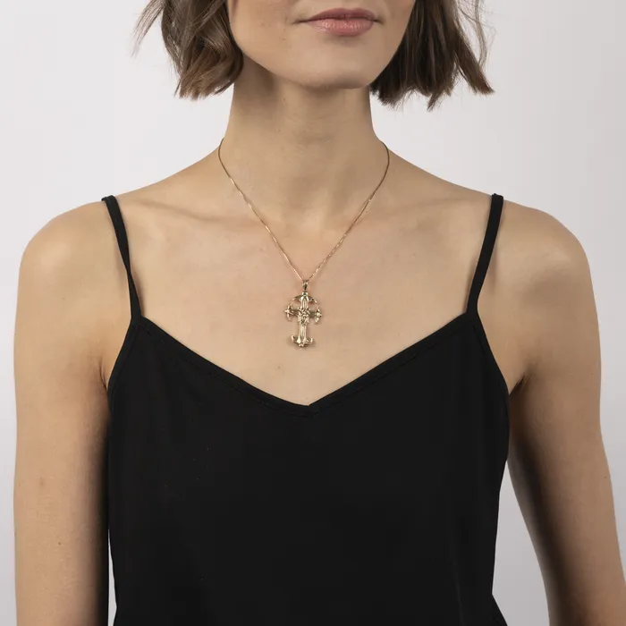 PreOwned Canterbury Cross Enhancer STORE 5a Necklaces