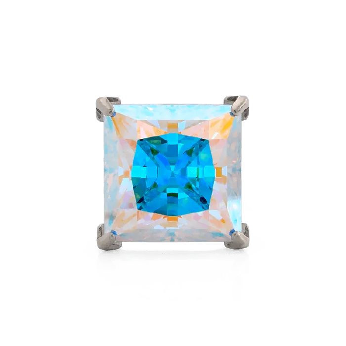 ProngSet Princess Cut Gem Neometal Inc Earrings