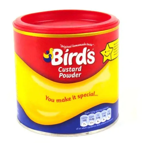 Ramsden International Earrings Birds Custard Powder Tin 250g